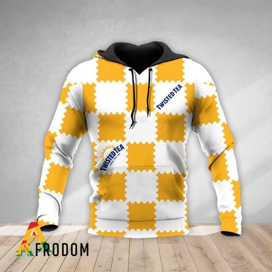 Discover Gorgeous Gingham Twisted Tea Hoodie