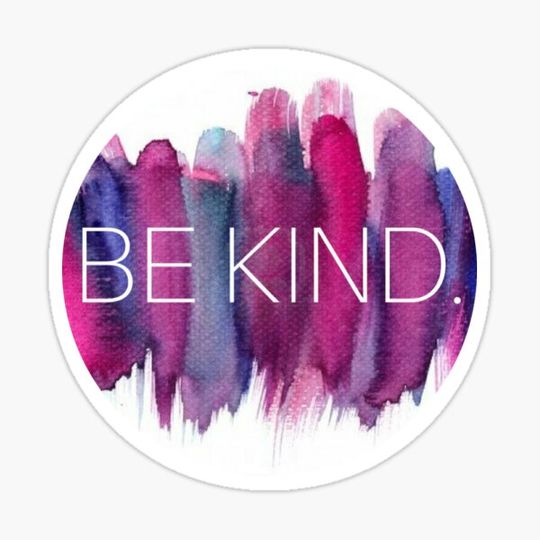 Discover Be Kind Watercolor