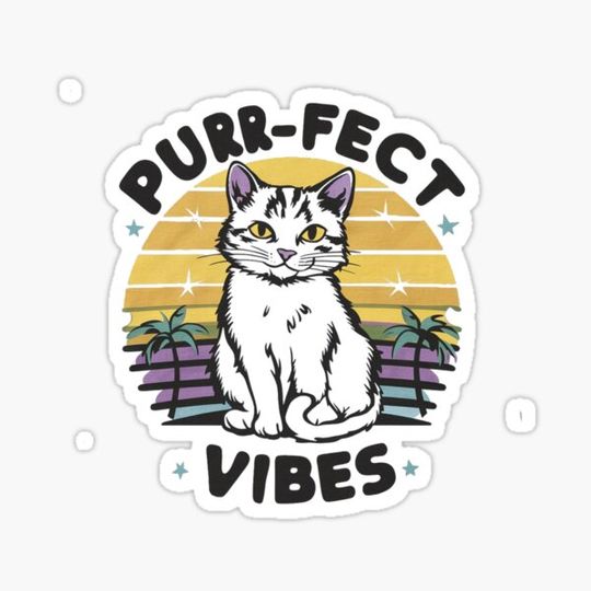 Discover Purrfect Vibes Tees: Funky & Fun Cat-Themed
