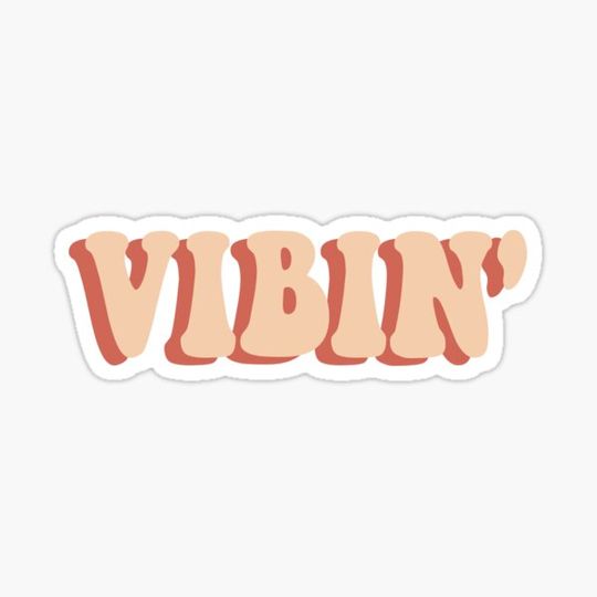 Discover vibin' (peach)