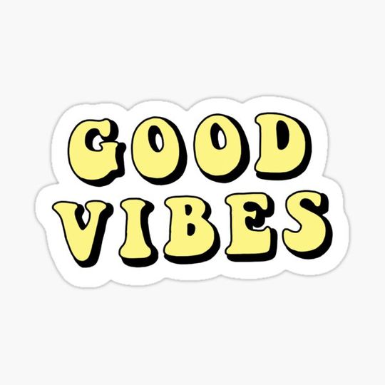 Discover "Good V" Sticker