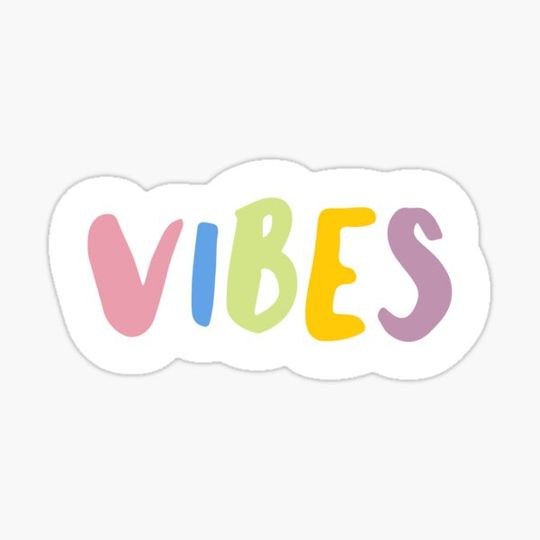 Discover Vibes Sticker