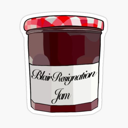 Discover Blair resignation jam