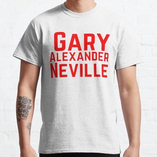 Discover Gary Alexander Neville Font Red