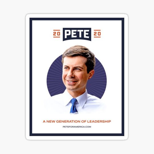 Discover Pete Buttigieg 2020 Campaign Poster