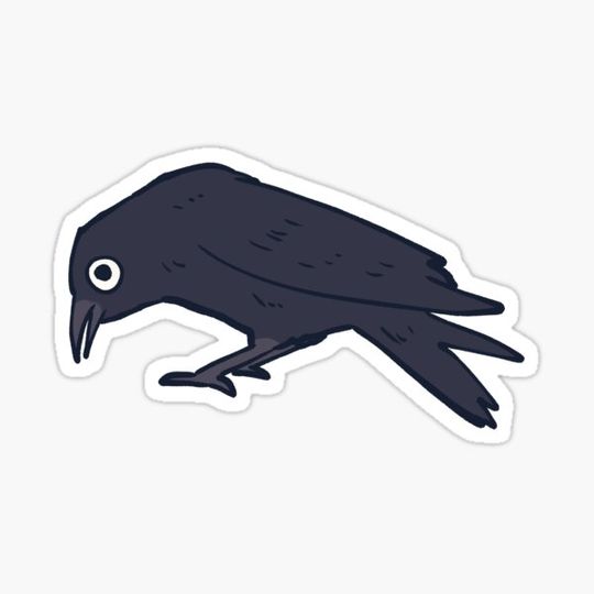 Discover Cute Crow art