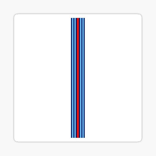 Discover Racing Stripes White Background