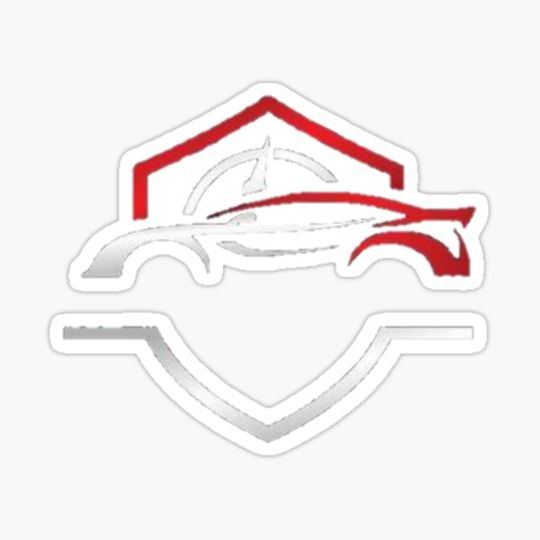 Discover Race car logo