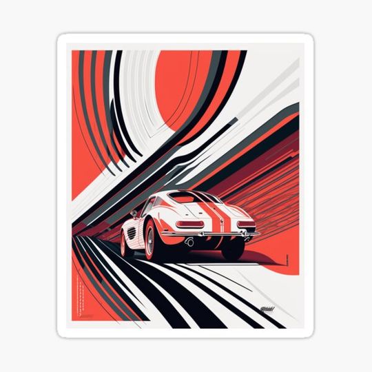 Discover Car Illustration