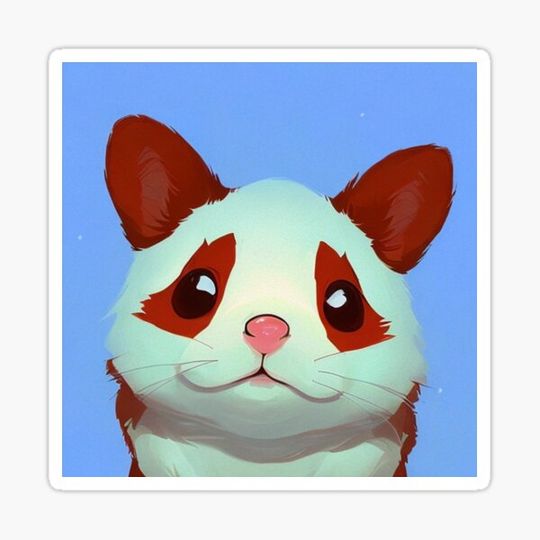Discover Adorable Cartoon Kawaii Cute Hamster Artwork