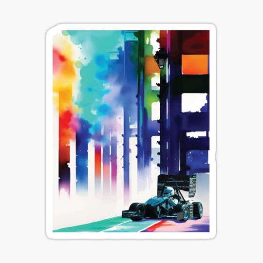 Discover Formula Student racing under colorful street