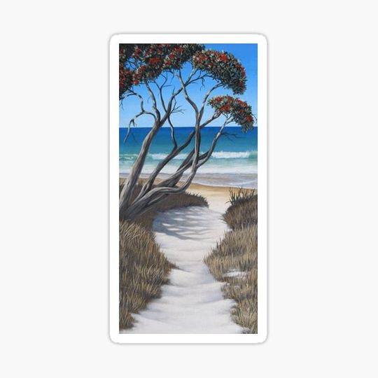 Discover Beach scene New Zealand