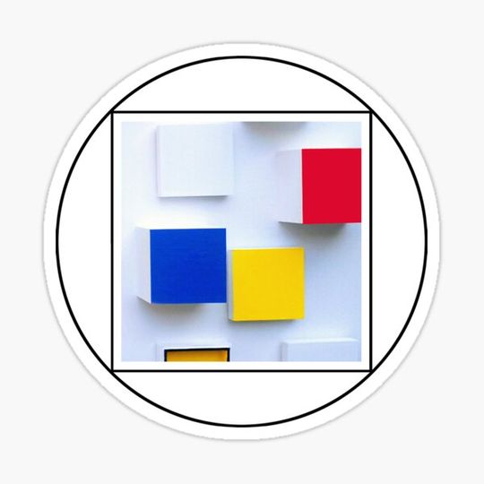 Discover Artist-style illustration Piet Mondrian