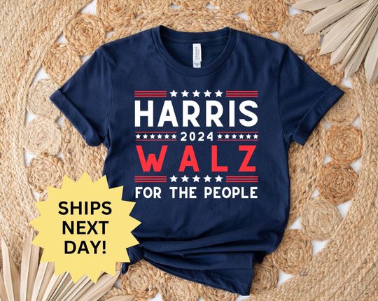Discover Harris Walz 2024 Campaign T-Shirt
