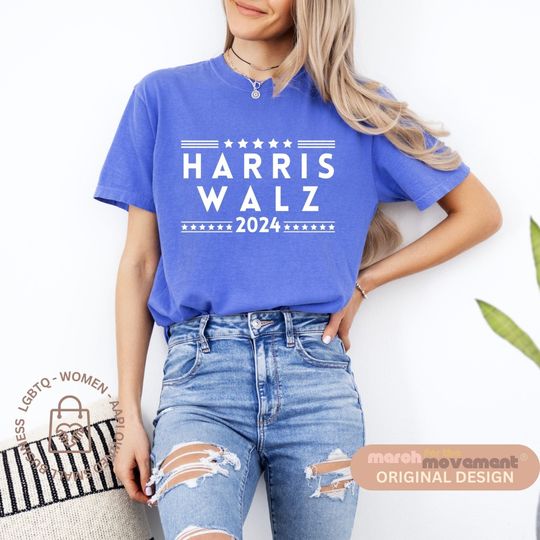 Discover Harris Walz 2024 | Kamala Harris Tim Walz T Shirt