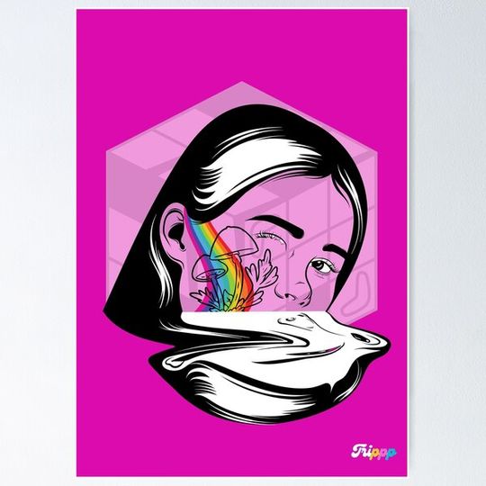 Discover 'DRIFT' Pink Trippp Poster