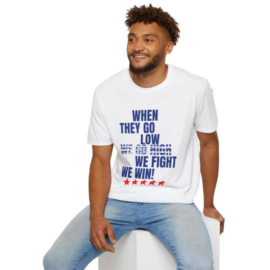 Discover Kamala Harris 2024 when we fight we win shirt for 2024 election rally