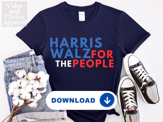 Discover Harris Walz For The People Shirt
