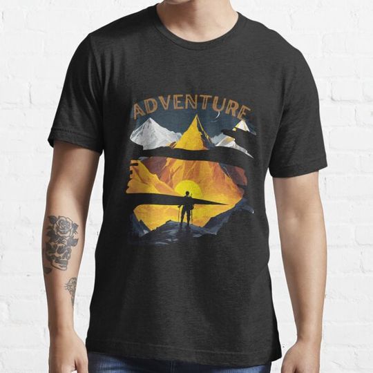 Discover adventure Mountain , The Mountains are Calling, Hiking , Camping , Nature Adventure Shirt, T-Shirtre mountains