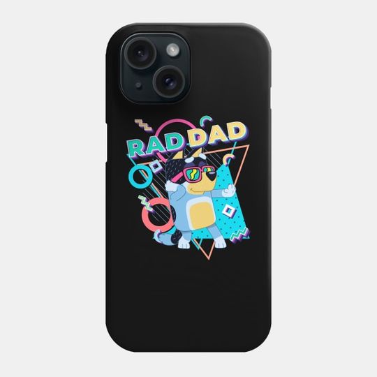 Discover BlueyDad Rad Dad - BlueyDad Dad Phone Case