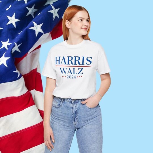 Discover Harris Walz Election Tee 2024
