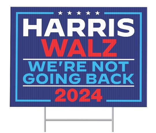 Discover Harris Walz 2024 Yard Sign