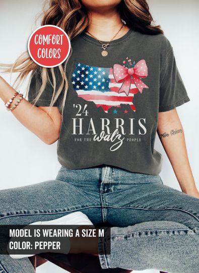 Discover Harris Walz 2024 Shirt Kamala Harris Sweatshirt Madam President Kamala Harris 2024