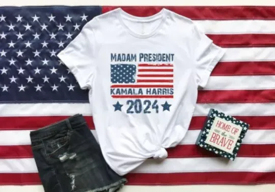 Discover 2024 Kamala Harris Madam President Shirt