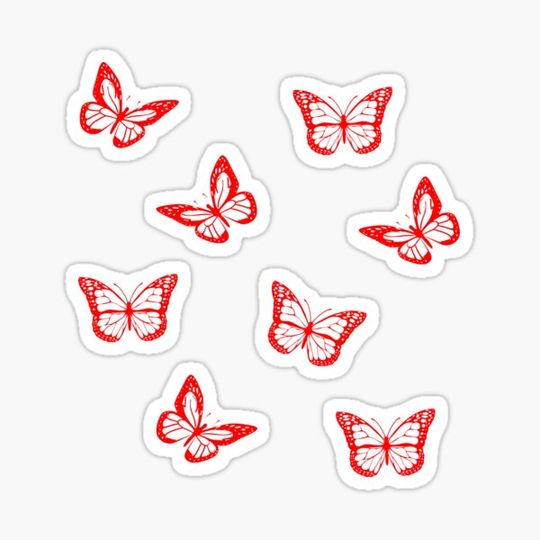 Discover Red Butterflies
