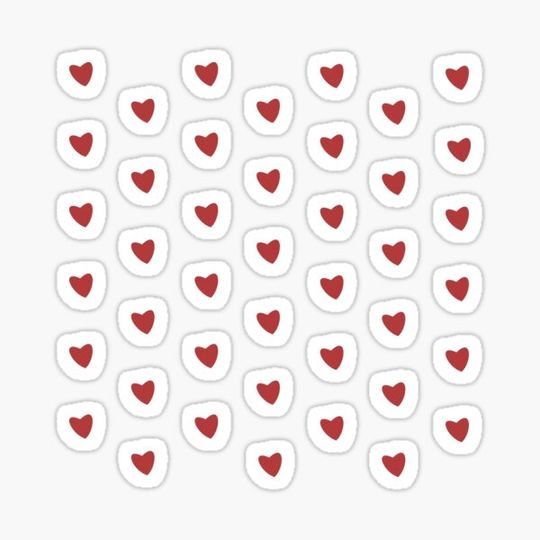 Discover Mini Red Hearts