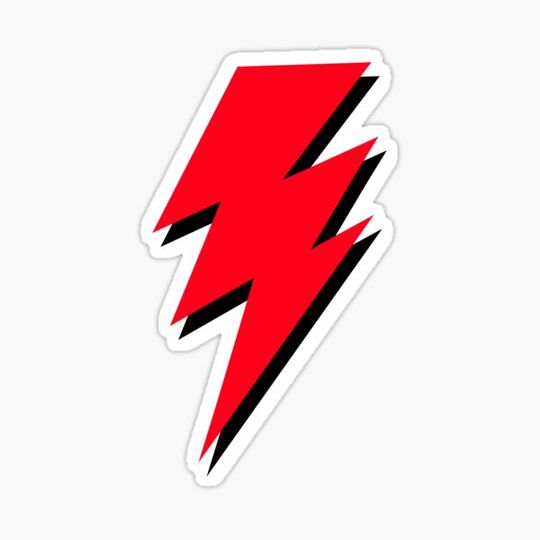Discover Triple, Red, Lightning Bolt