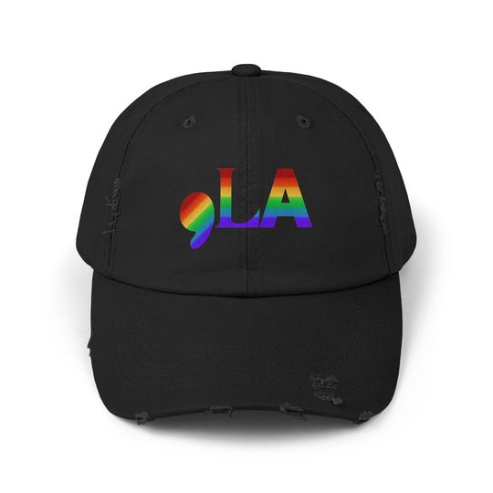 Discover Kamala Rainbow  Distressed Cap
