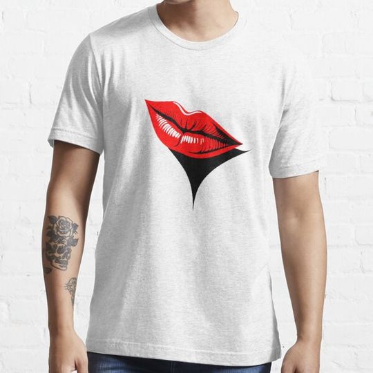 Discover Red kissable lips for strong woman
