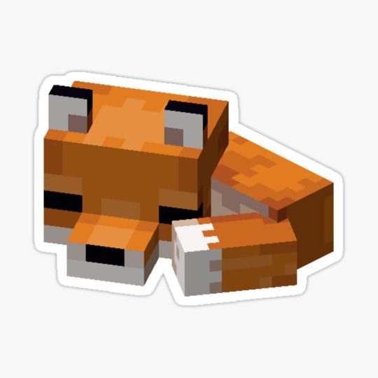 Discover minecraft baby fox