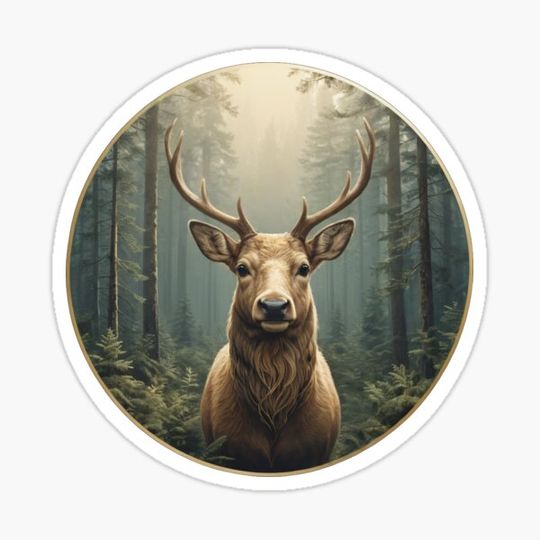 Discover Raindeer in the forest