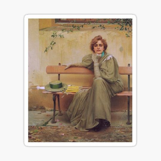 Discover Vittorio Matteo Corcos - Dreams Sogni 1896
