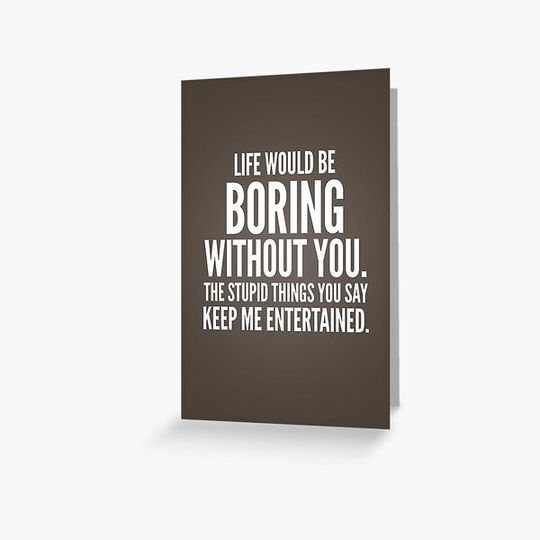 Discover Life would be boring without you