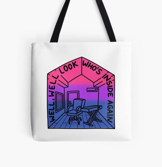 Discover Well, Well look who's inside again- Bo Burnham INSIDE Bi Pride Flag