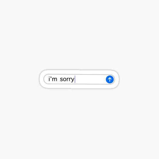 Discover I’m Sorry (blue)