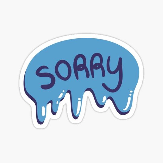 Discover Sorry sign
