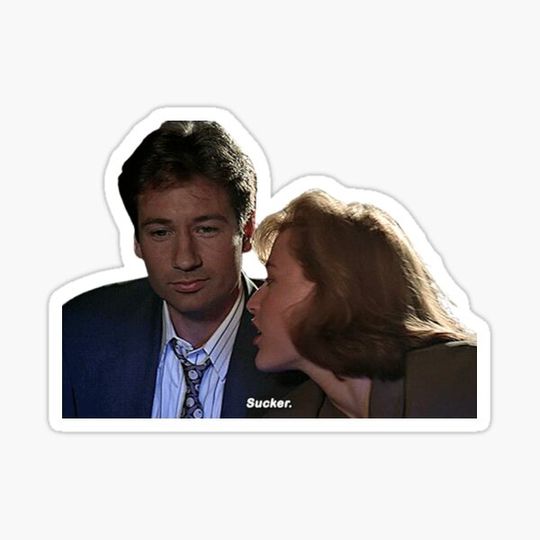 Discover Mulder and Scully Sucker