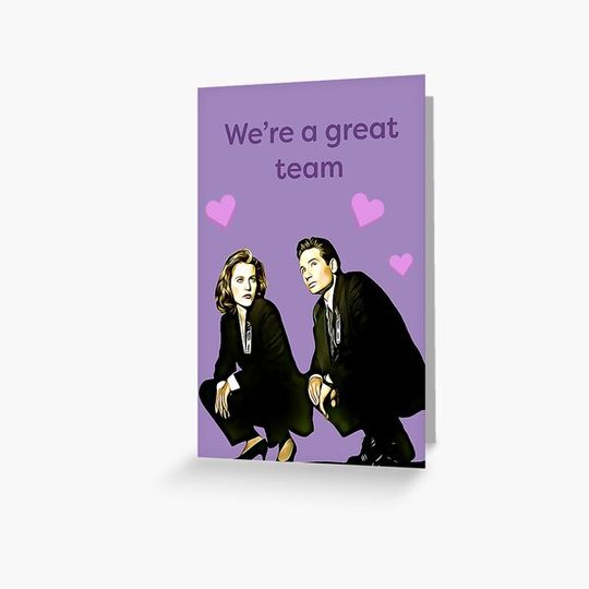 Discover X files valentine- great team
