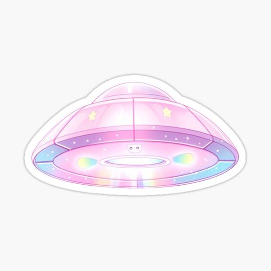Discover Pretty pink UFO