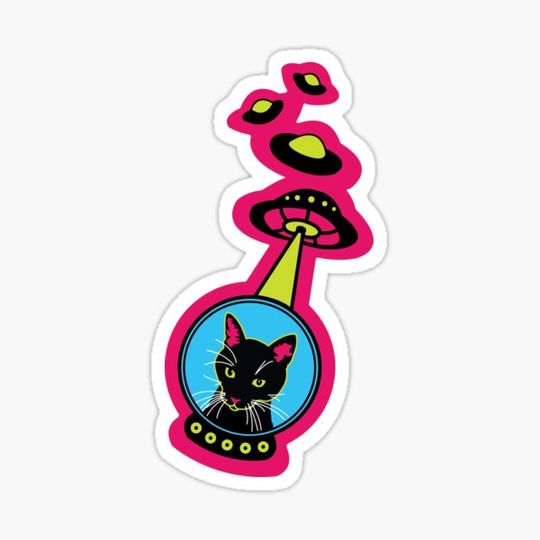 Discover Space Cat UFOs