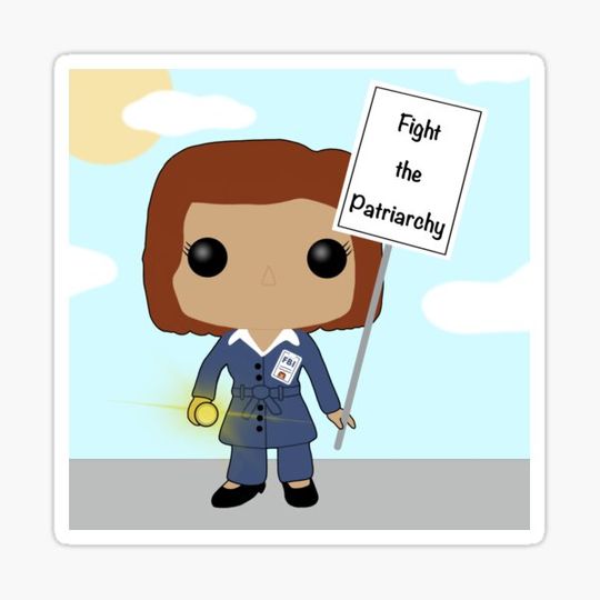 Discover dana scully protesting