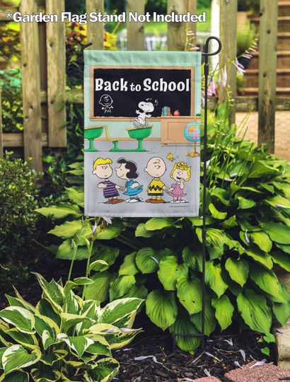 Discover Back to Class Garden Flags, Gifts for Snoopy Lovers