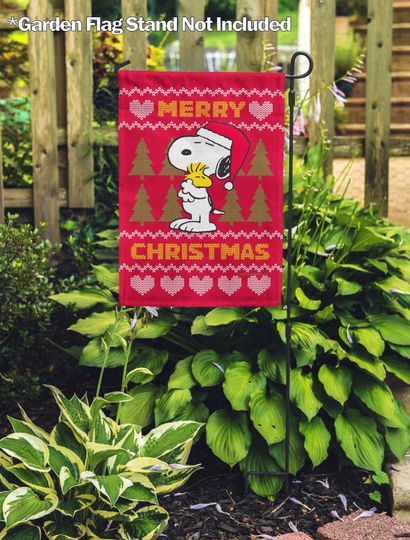 Discover Christmas Snoopy Garden Flags, Gifts for Snoopy Lovers