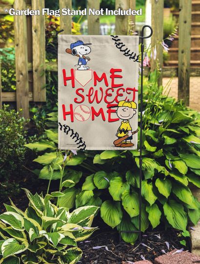 Discover Home Sweet Home Snoopy Garden Flags, Gifts for Snoopy Lovers