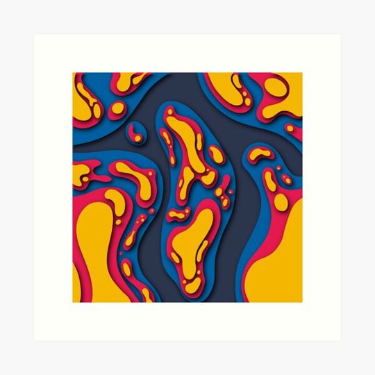 Discover Abstract colour pattern