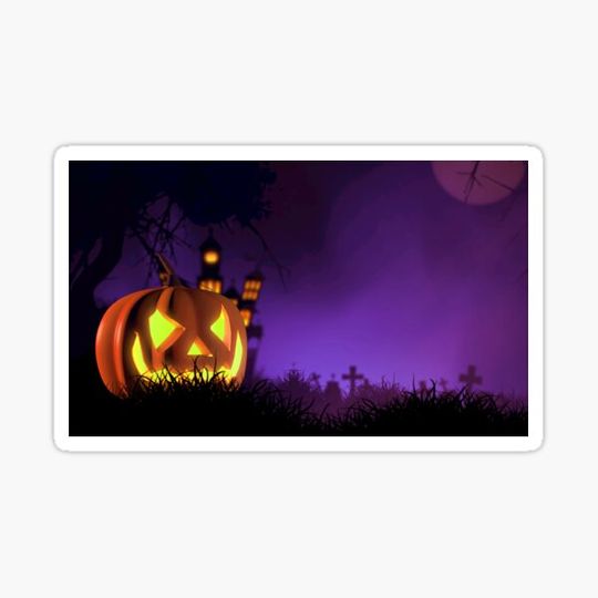 Discover halloween scary evil pumpkin funny pumpkin head